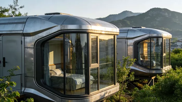 Kāpēc saliekamās Space Capsule Home ir labākā izvēle āra kempingiem?