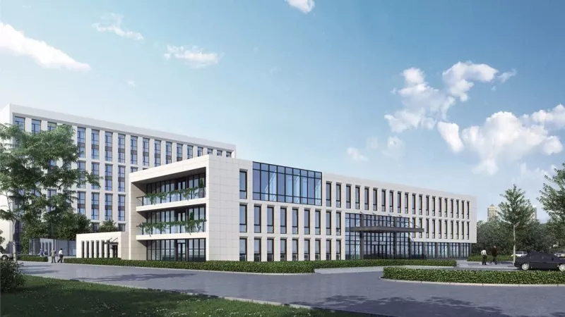 Moduļu salikta slimnīcas tērauda konstrukcija