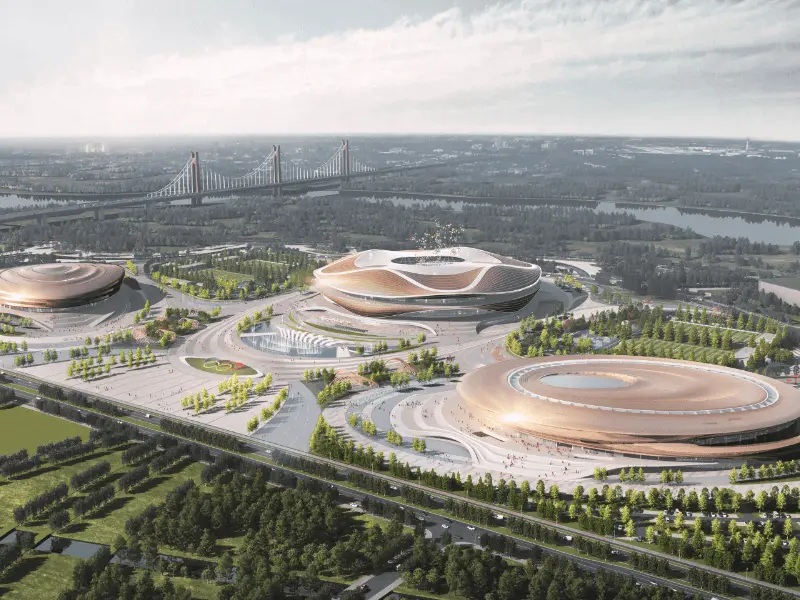 Daudzfunkcionāls tērauda konstrukciju stadions