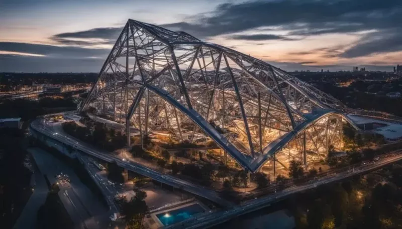 Space Truss izstāžu zāle