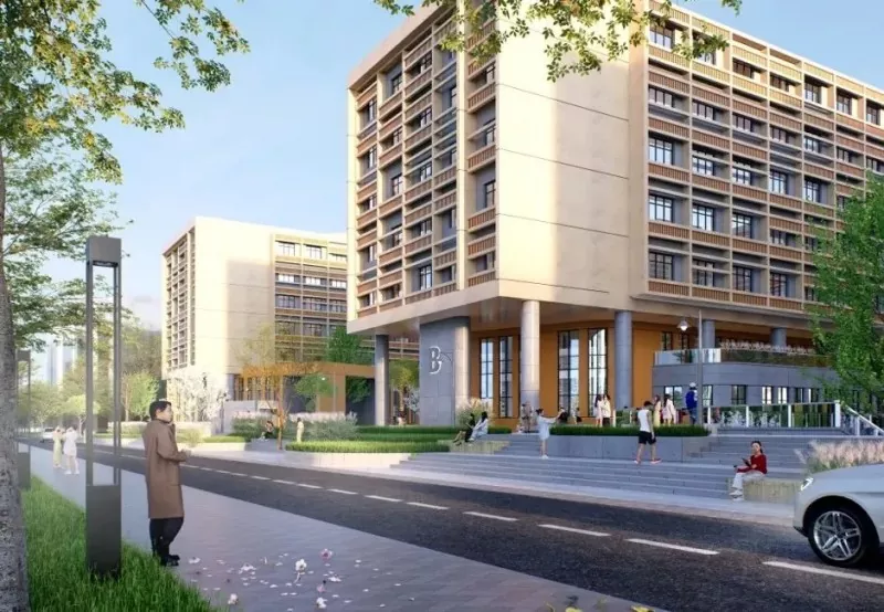 Steel Frame Starptautiskā apmaiņas studentu ēka