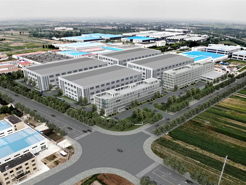 Tērauda konstrukcijas industriālā parka liela mēroga saliekamā ēka